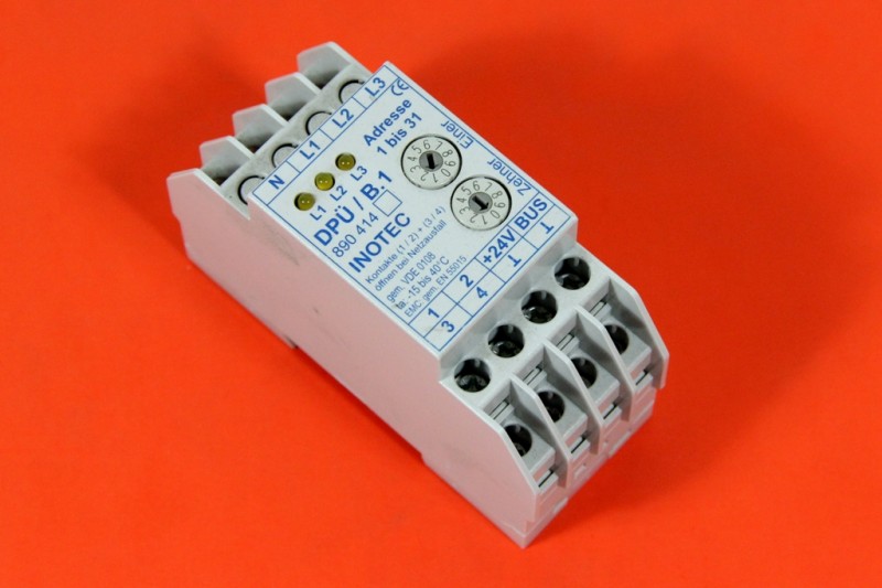 INOTEC - Dreiphasenüberwachung m. BUS-Anschluss - DPÜ / B.1