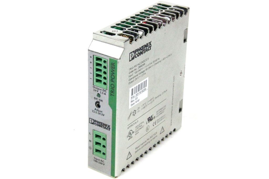 PHOENIX Netzteil TRIO-PS/1AC/24DC/2.5 Stromversorgung 2866268 Power